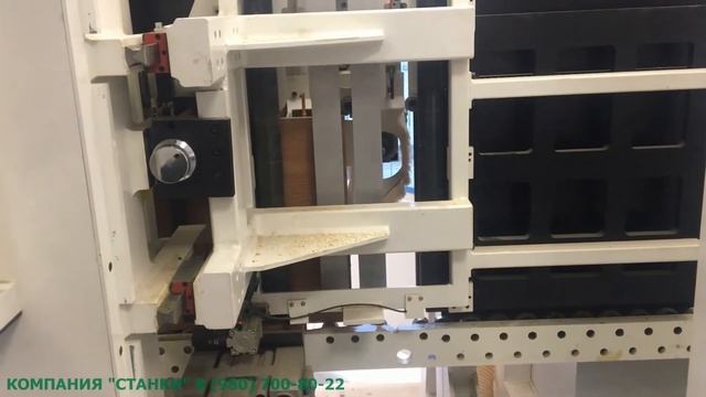 Frezeru Видео в работе автоматического сверлильно присадочного станка с ЧПУ WoodTec BHM 2490 ч 4