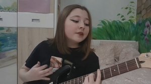 Мои друзья - Маяк (кавер на электрогитаре)