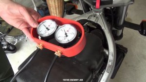 Honda NTV 650 - Carb Syncing