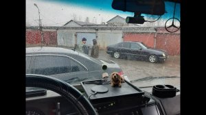 Замена подшипника полуоси ( мерседес т1) 95г