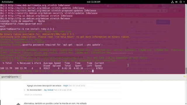 Instalemos Ruby on Rails en Debian смотреть онлайн