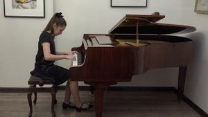 В. А. Моцарт Соната Соль-мажор К 283 1 часть  Екатерина Изотова (Фортепиано)