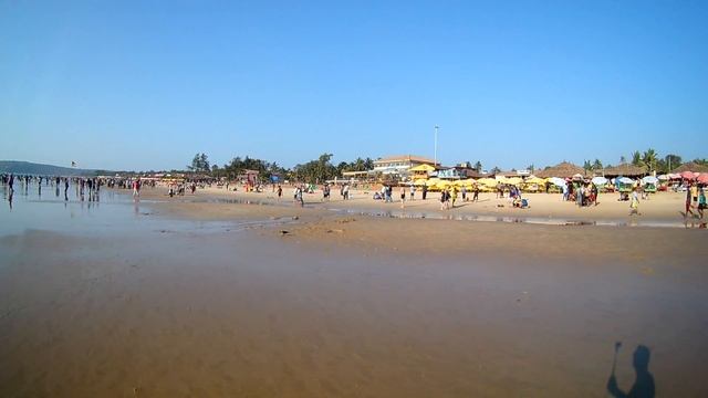 Goa 2017 Calangute Beach review / Пляж Калангут обзор