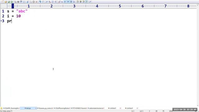 DSA with PYTHON Videos and Materials |Session - 20 |DATA STRUCTURES Part -2 | by Prakesh Babu смотреть онлайн
