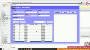 Bus Booking Management System Updated Version in ||JAVA NETBEAN|| Demo Video