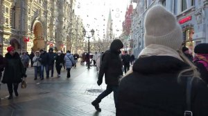Samsung Galaxy S23 Ultra Прогулка по центру Москвы 23го февраля в 8K,Тестируем Камеру Moscow walk