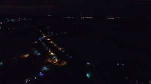 коптер первый полет ночью