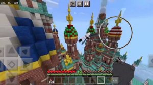 Собор Василия Блаженного в Minecraft