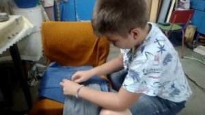 Шью чехол для удочек!