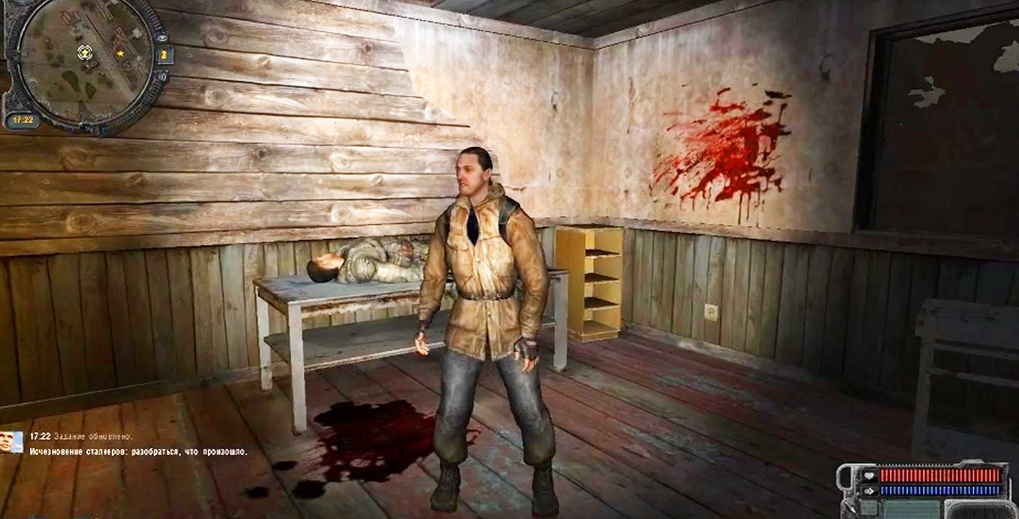 S.T.A.L.K.E.R.: Зов Припяти Задание найти глухаря который ушол к портовым кранам смотреть онлайн