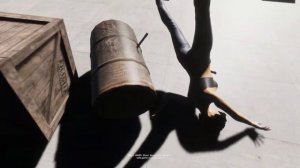 Belly stab chest stab by thrown knife - a Ryona game I made!