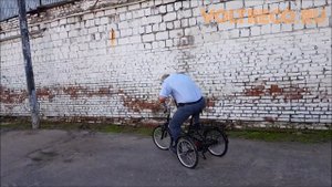 Трицикл Doonkan Trike Тест драйв Трехколесный складной велосипед для взрослых Voltreco.ru