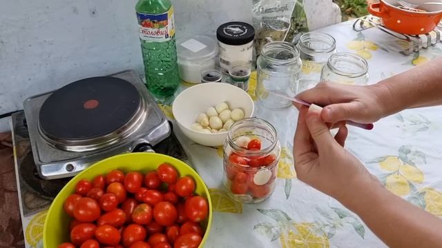 Кисло-сладкие помидоры на зиму, Рецепт проверен годами