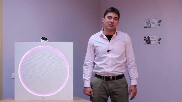 Видео обзор дизайнерского кондиционера LG Artcool Stylist A09IWK/A12IWK смотреть онлайн