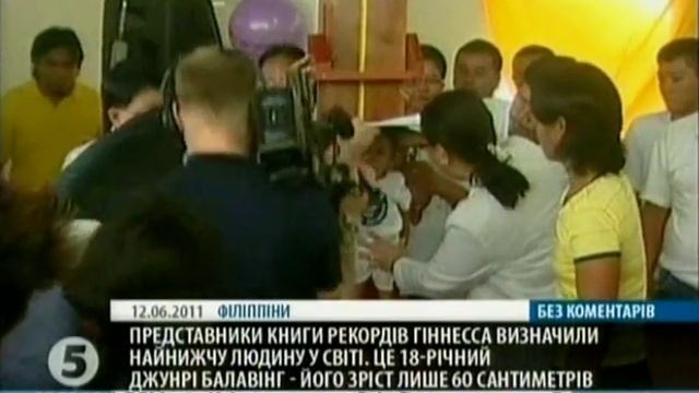 Самый маленький человек в мире 60 см
