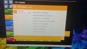 Teste de performance Intel core I7-640M