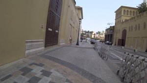 ДУБАЙ, MARINA VIEW HOTEL APARTAMENS, ДОРОГА К ПЛЯЖУ JBR