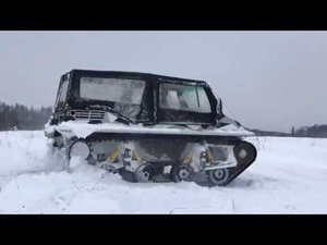 TERRANICA Dreamtrack — движение по снегу