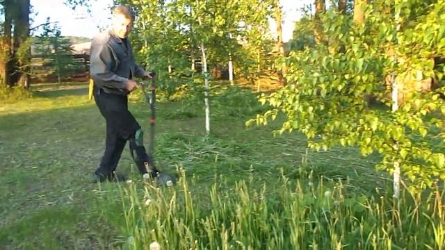 Косьба. Ручная коса 75см. Scythe. смотреть онлайн