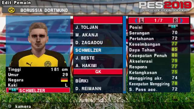 PES 2019 PPSSPP Full Transfers 2019 & Graphic HD смотреть онлайн