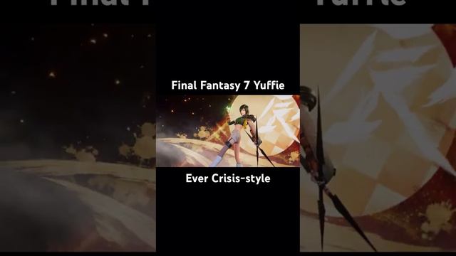 Final Fantasy 7 Ever Crisis - Yuffie Kisaragi design!! #ff7ec