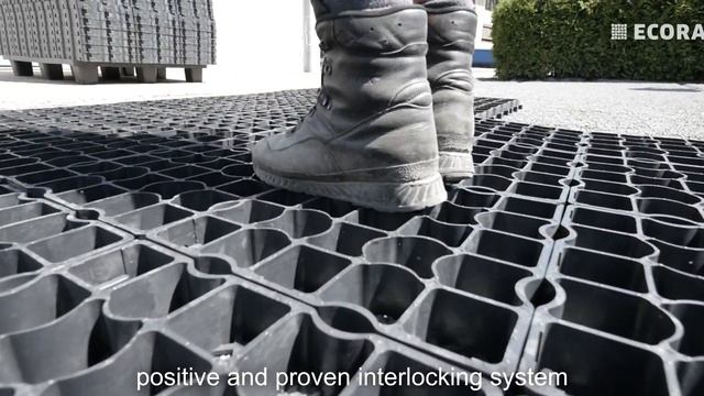 ECORASTER in use: example installation in Rehau
