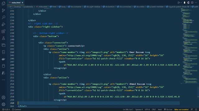 برمجة وتصميم موقع تواصل اجتماعي شبيه فيسبوك HTML5, CSS ,PHP смотреть онлайн