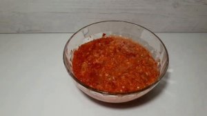 ОСТРЫЙ САЛАТ ИЗ ЗЕЛЕНЫХ ПОМИДОР НА ЗИМУ [ПО-ГРУЗИНСКИ]