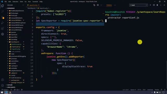 Jasmine Spec Report - Reports #1 | Protractor Tutorial | LetCode
