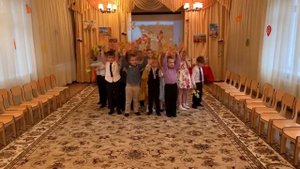 Осенний танец «Листопад» . Подготовительная группа.