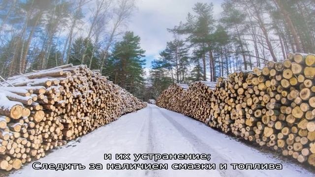 Профессия - Машинист лесозаготовительных и трелевочных машин