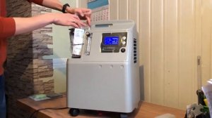 Первое включение концентратора кислорода Jay-5a