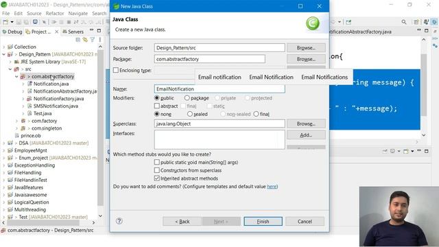 Abstract Factory design pattern