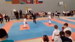 Чемпионат  по традиционному каратэ стиль шотокан мальчики 7 лет