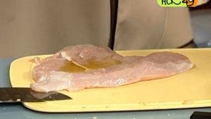 Отбивная из индейки на газовом гриле
