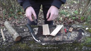 Нож Грибник Малый. Русский Булат. Нож с Выставки Клинок 2023.