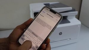 HP Color LaserJet Pro MFP M283fdw WiFi Direct Setup.