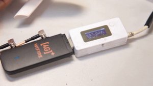 Энергопотребление модема Huawei E3372h со внешней антенной MiMo c кабелем 50 Ом