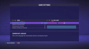 How To Turn Off Commentator /Change Language In Fifa 21