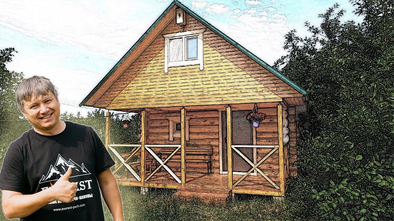 ЖЕМЧУЖИНА В ЦЕНТРЕ РОССИИ # Баня 5х3 с Террасой + Второй Этаж смотреть онлайн