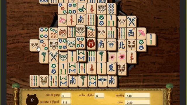 Игра Маджонг Конфу Панда смотреть онлайн