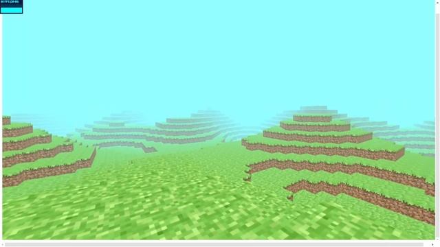 Creating Minecraft as a website using HTML, CSS, JS (Three js) - 3D