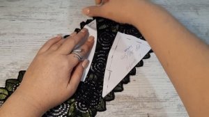 Шью пеньюар из кружева и сетки. ч.1 крой