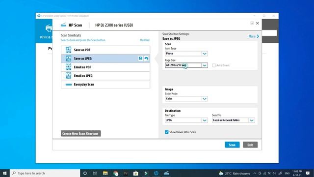 How to Scan - HP Printer 2300 Series (Deskjet 2331) смотреть онлайн