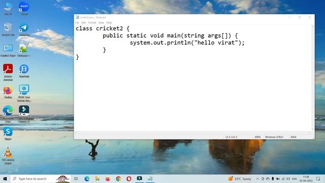 How to Run first Java program by PDP!! Hello world program kese likhein #viral #java #helloworld