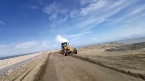 (step by step) motor grader operating full course | how to operate XCMG motor grader