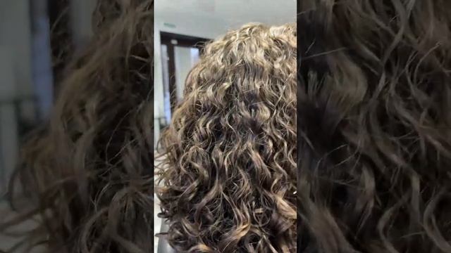 Марина Якоби стрижка, биозавивка и укладка на средства J&J AneiRo
