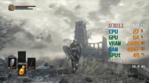 GeForce GTX 1660 -- Intel Core i5-9400F -- Dark Souls III FPS Test