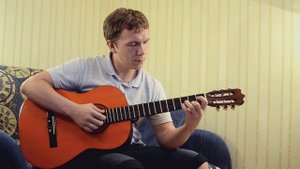 Саня играет тему из х\ф "Фантазм" / Phantasm Theme Guitar Cover (in H Minor)