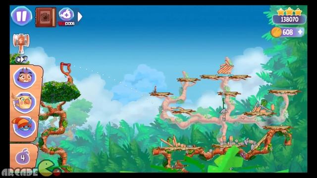 Angry Birds Stella - New Golden Island Map Walkthrough Part 18 смотреть онлайн